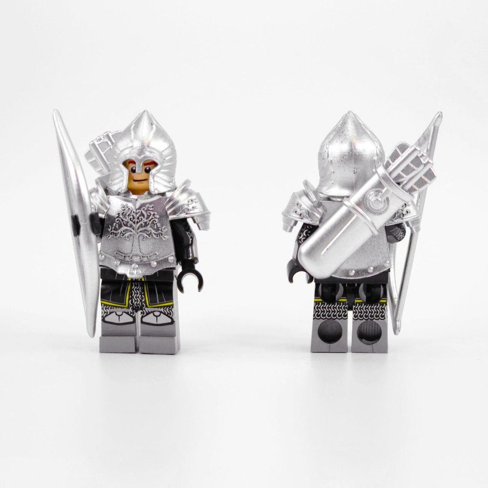 Lord the Rings Soldiers Gondor Bows Minifigures Set 5pcs - Image 4