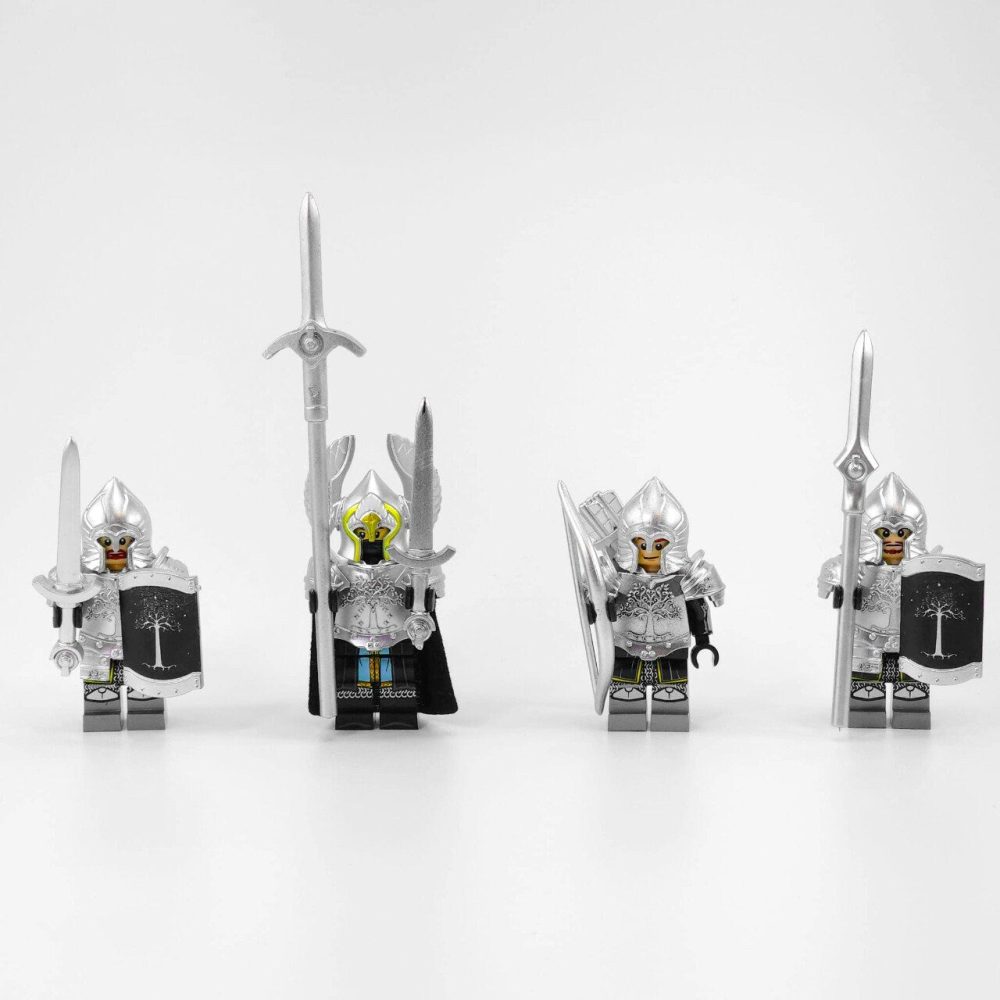 Lord the Rings Soldiers Gondor Spears Minifigures Set 5pcs - Image 6