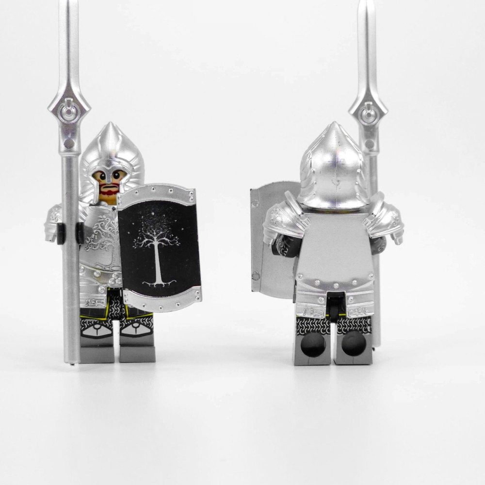 Lord the Rings Soldiers Gondor Spears Minifigures Set 5pcs - Image 5