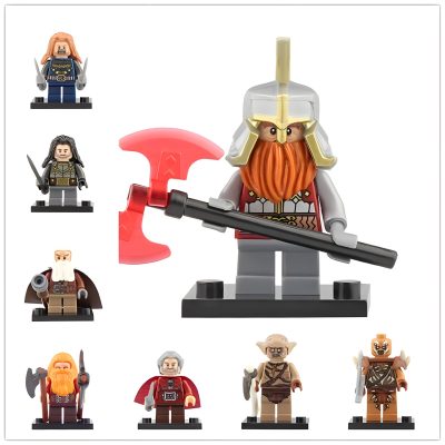 lord-the-rings-the-hobbit-dain-fili-kili-minifigures-set-8pcs
