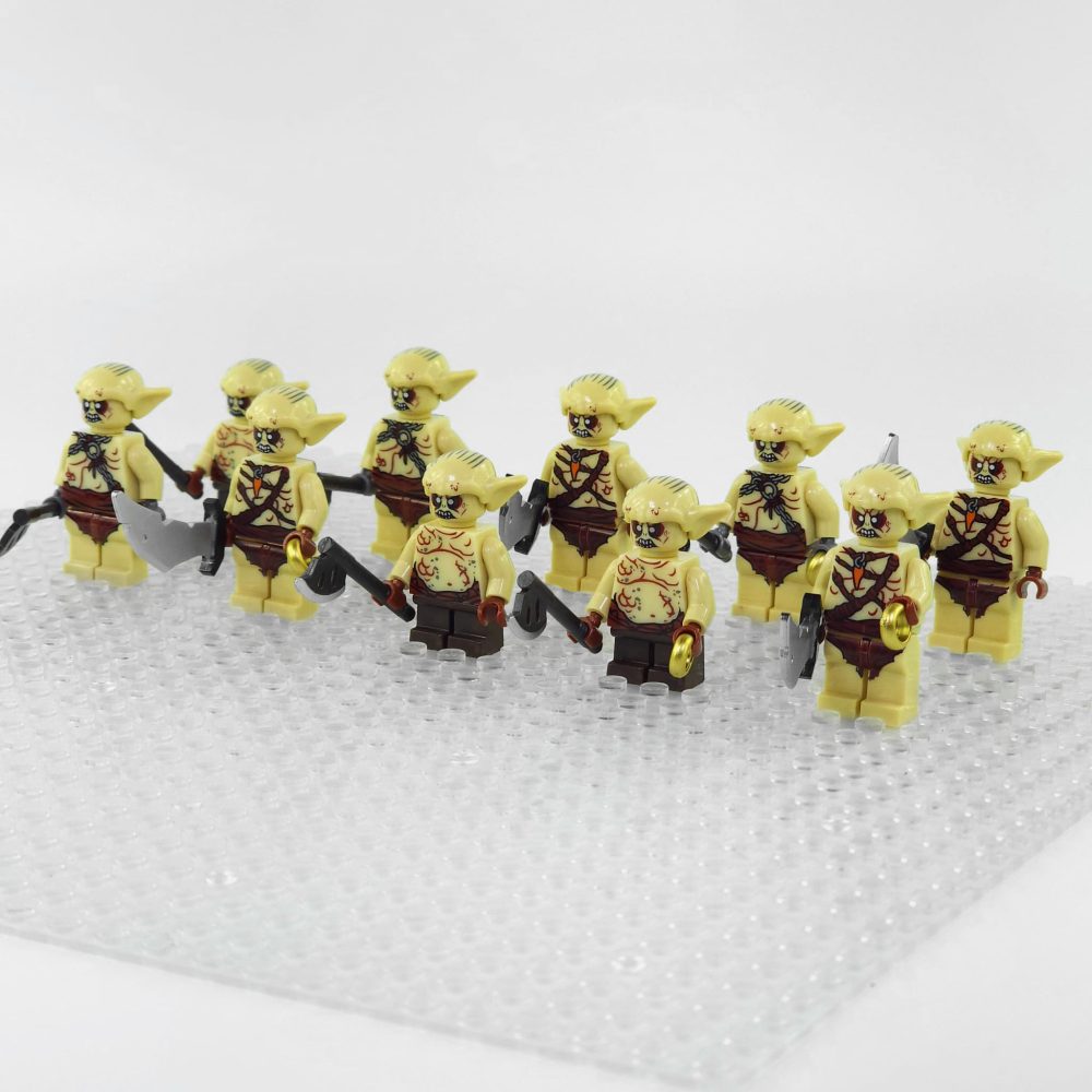 Lord the Rings The Hobbit Goblins Minifigure Set 10pcs - Image 3