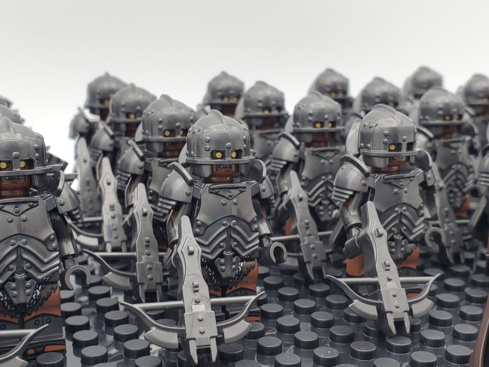 Lord the Rings Uruk-Hai Heavy Crossbows Minifigure Set 21pcs - Image 2
