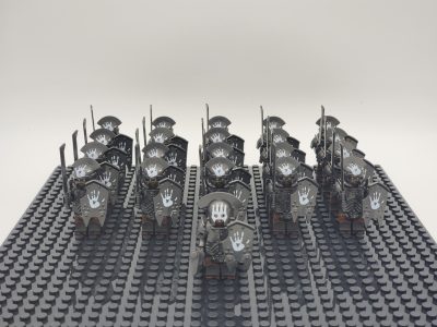 Lord the Rings Uruk-Hai Heavy Swords Minifigure Set 21pcs
