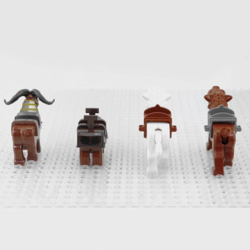 Lord the Rings Wargs, Boars and War Goat Mounts for Minifigures - Image 4