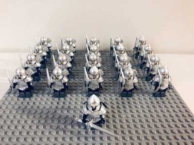 Lord the Rings Gondor Heavy Bows Minifigure Set 21pcs
