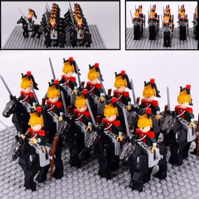 napoleonic-wars-french-dragoon-cavalry-minifigure-set