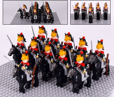 napoleonic-wars-french-dragoon-cavalry-minifigure-set