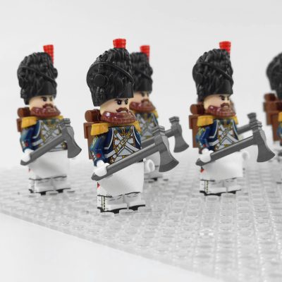 napoleonic-wars-french-sappers-minifigure-set-of-10pcs-with-battle-axes-accessories