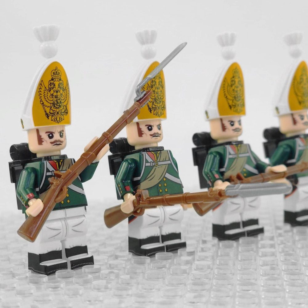 napoleonic-wars-russian-pavlov-granadier-bayonet-riflemen-minifigure-set-of-5pcs
