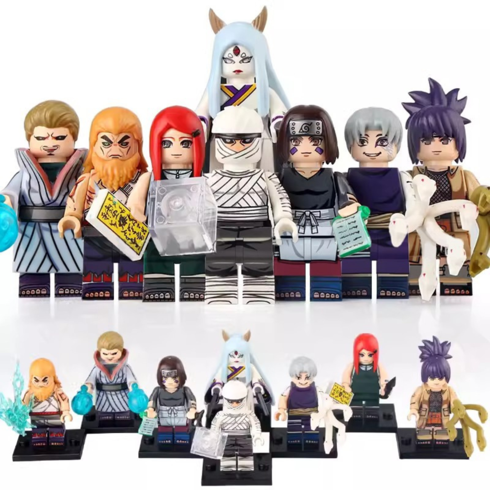 Naruto: Shippuden 4th Great Ninja War Minifigure Set of 8pcs - Image 8