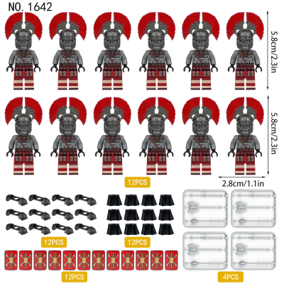 roman-elite-auxiliary-legionaries-minifigure-set-of-12pcs-with-assortment-of