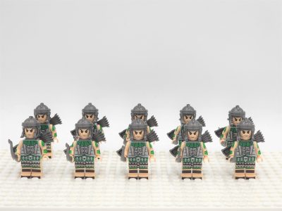 roman-legion-archers-green-minifigures-set-of-10pcs