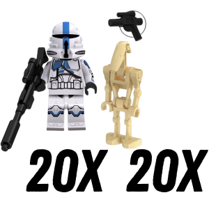 20pcs+20 Free Droids
