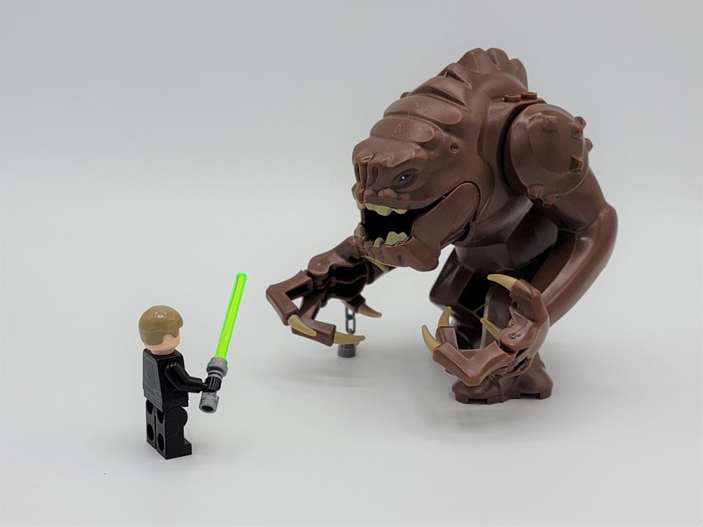 star-wars-luke-skywalker-versus-rancor-minifigure-set