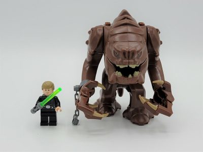 star-wars-luke-skywalker-versus-rancor-minifigure-set