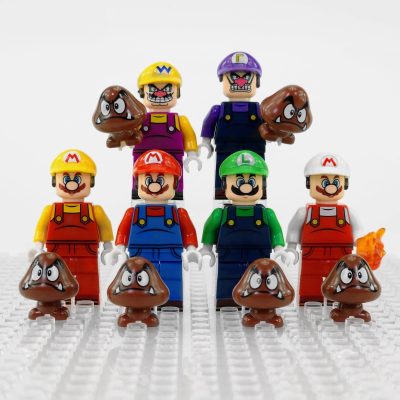 super-mario-brothers-mario-luigi-wario-minifigure-set-of-6pcs-with-goomba-accessories