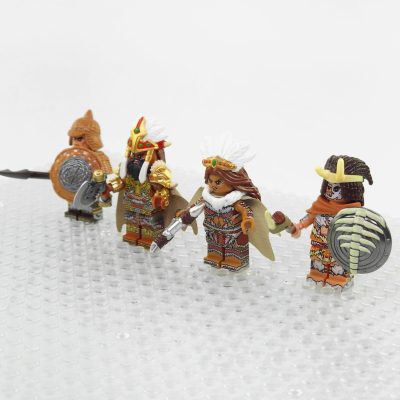 three-kingdoms-nanman-tribe-soldiers-minfigure-set-of-4pcs-with-omni-directional-arms
