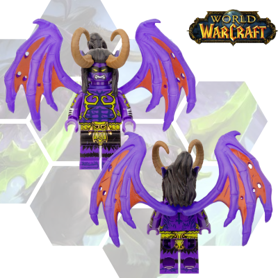 World of Warcraft Illidan Stormrage Minifigure